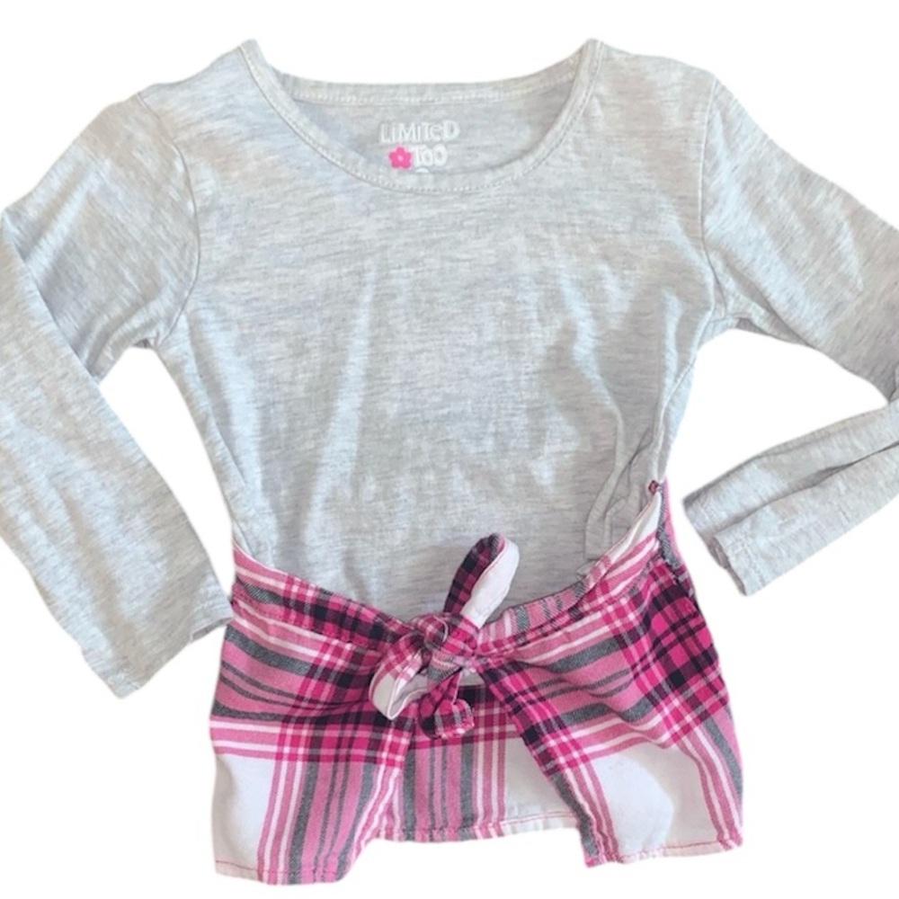 Faux waist tie around Tee